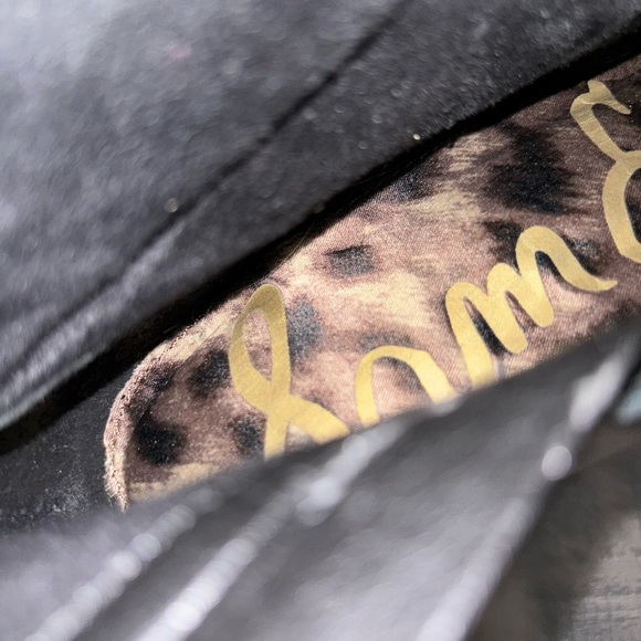 Sam Edelman Knee High Empire Boots in Black Leather with Zipper Size 7​ - Picture 10 of 16